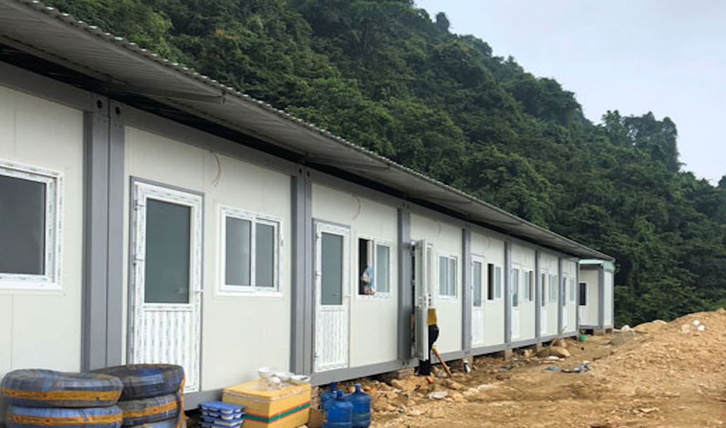 Công trình xây dựng tạm là công trình được xây có thời hạn phục vụ các mục đích thi công chính