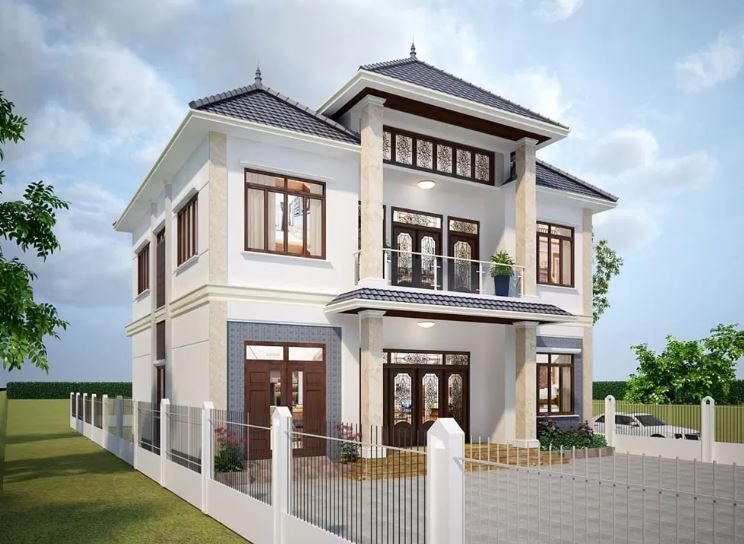 Đơn giá xây nhà 2 tầng trọn gói cũng ảnh hưởng tới kiểu dáng và cấu trúc ngôi nhà