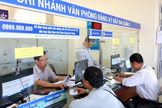 Văn phòng đăng ký đất đai có trách nhiệm kiểm tra, lập biên bản kết luật