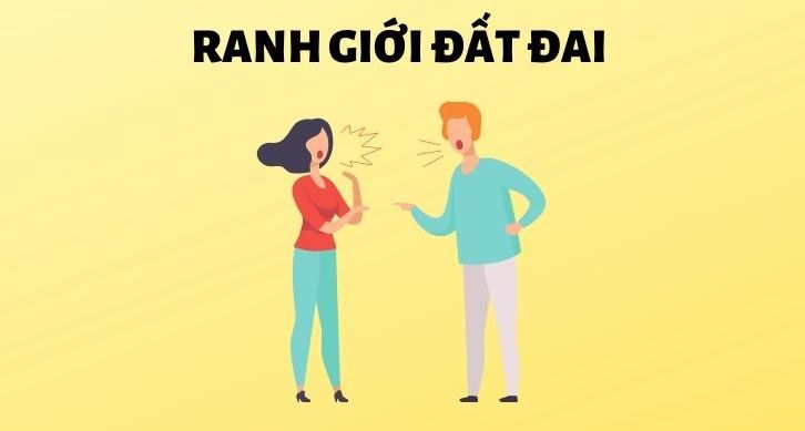 Ranh giới đất đai là đường gấp khúc được tạo bởi các cạnh thửa nối liền, bao khép kín phần diện tích thuộc thửa đất đó
