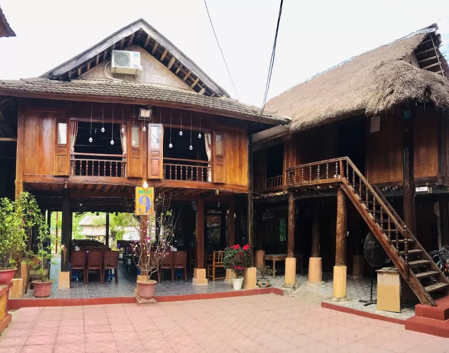 Bản vẽ kiểu thiết kế nhà sàn Tây Bắc Homestay