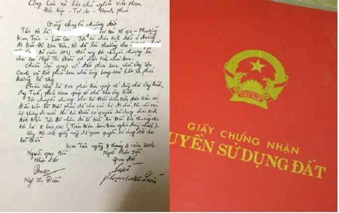 Việc chuyển nhượng sổ đỏ bằng giấy viết tay hoàn toàn có thể làm được và hợp pháp