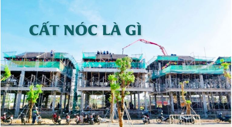 Cất nóc là nghi lễ được tiến hành vào ngày đổ bê tông cho sàn mái của công trình